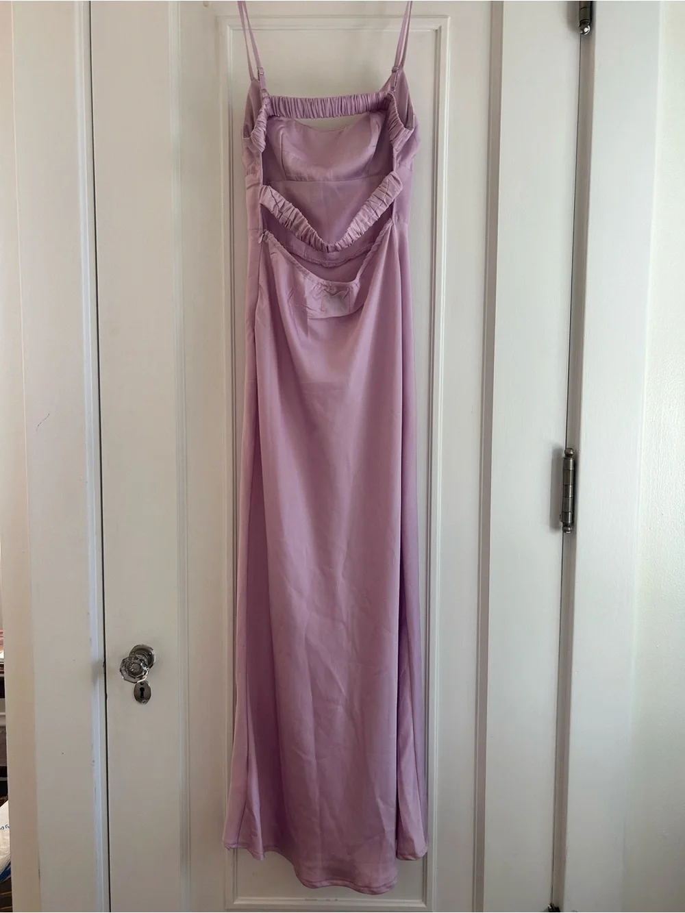 Princess Polly Lilac Satin Corset Slip Dress - Picture 5 of 8